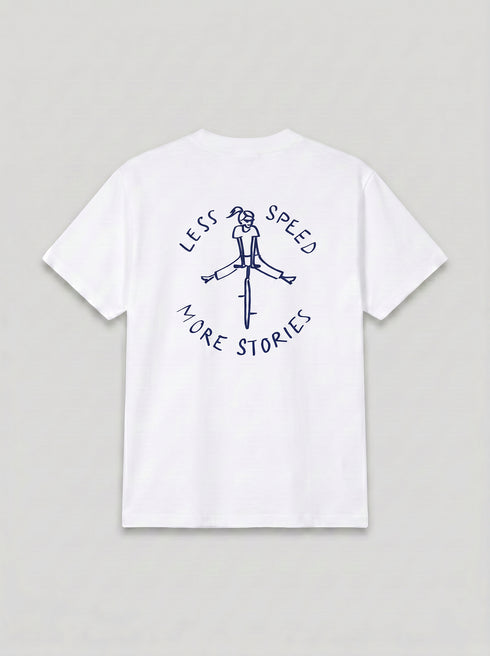More Stories Tee - White